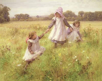 Picking Wild Flowers by William Affleck